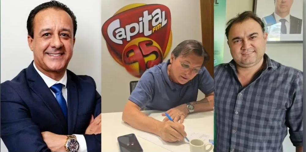 Advogado M&aacute;rcio Sandim, Jonas de Paula e Felipe Azambuja