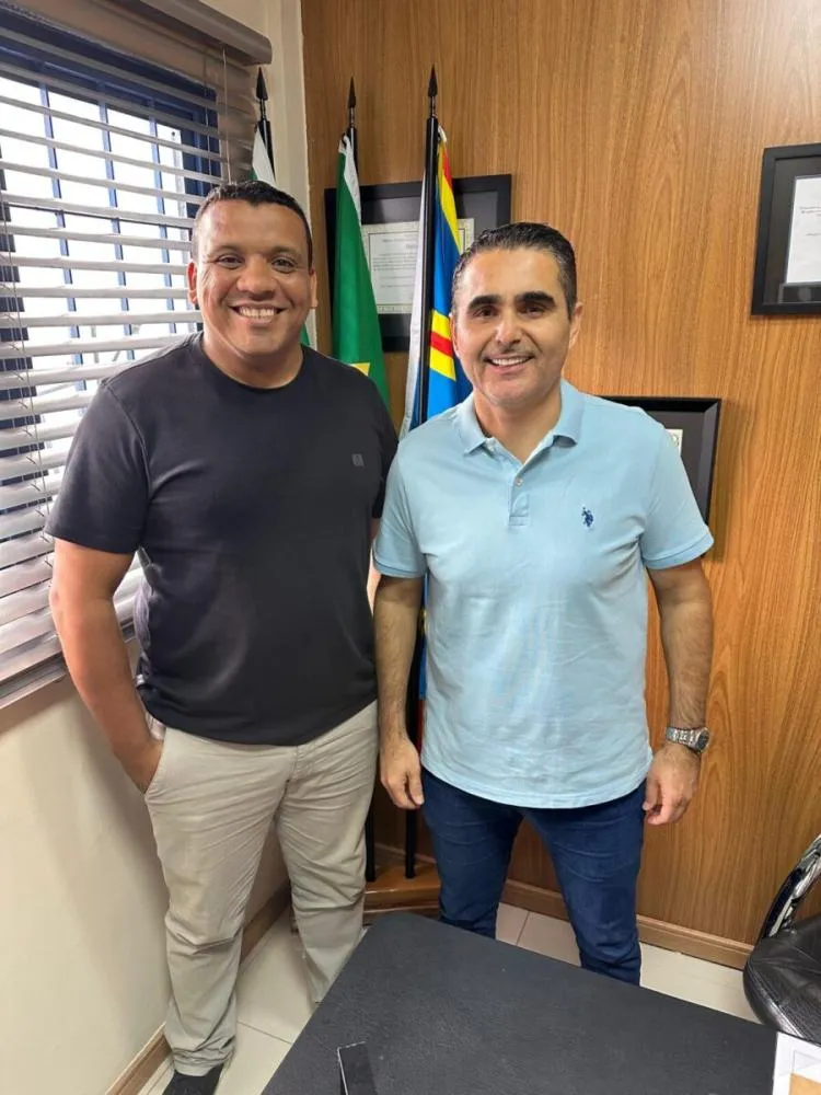 Vereador Herculano Borges recebe professor Rodrigo Miranda para conversar sobre Relatório Nacional da Economia do Esporte