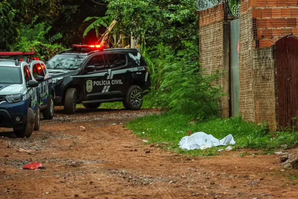 Tiroteio termina com homem morto no Jardim Colibri
