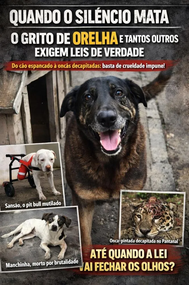 Até quando o silêncio vai machucar quem não tem voz?