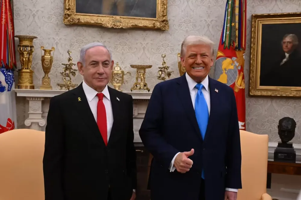 Trump diz que EUA vai assumir Faixa de Gaza após encontro com primeiro-ministro de Israel