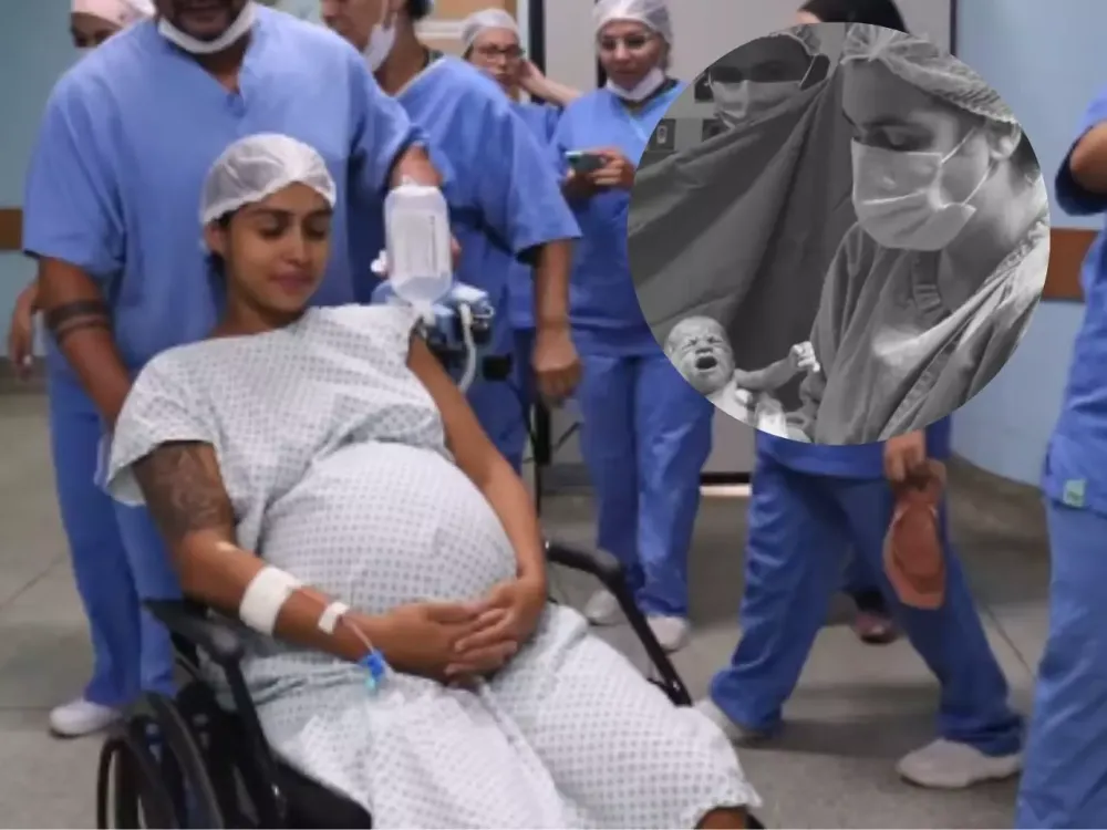 Com 4 filhos e grávida de quadrigêmeas, casal pede ajuda na internet 