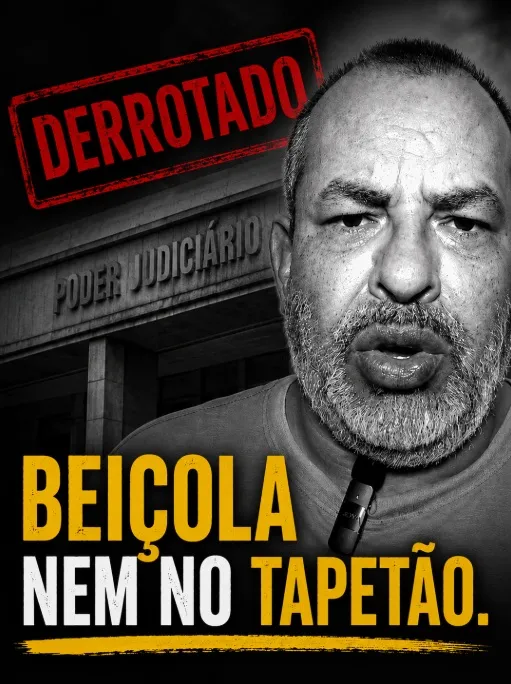 “Tapetão do Beiçola” leva outro tombo! Justiça enterra pedido para anular eleições do Oliveira I e II