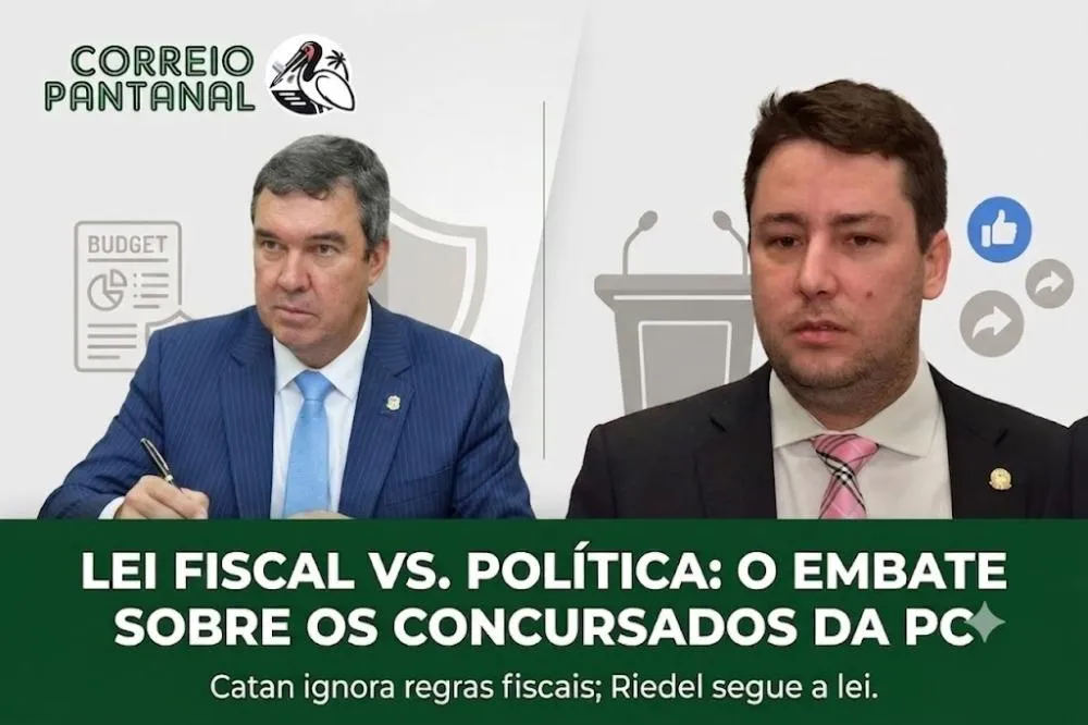 Catan ignora Lei de Responsabilidade Fiscal e transforma expectativa de concursados em palanque eleitoral