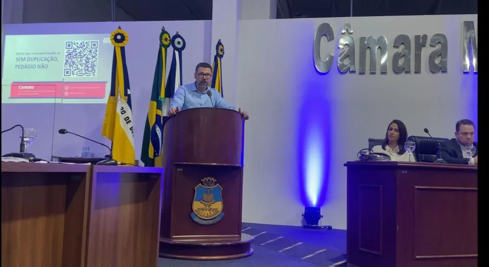 Pollon acompanha audiência em Dourados sobre a BR-163