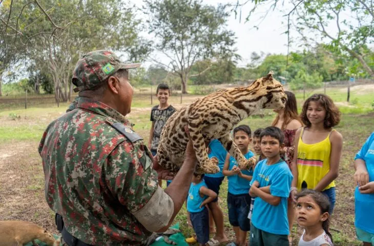 COM EXPEDIÇÕES E CAMPANHAS, PMA FAZ AÇÕES DE ORIENTAÇÃO SOBRE ANIMAIS SILVESTRE DURANTE TODO O ANO