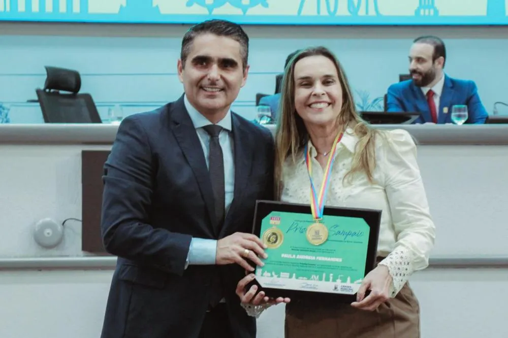 VEREADOR HERCULANO BORGES HOMENAGEIA JORNALISTAS EM SOLENIDADE DA CÂMARA MUNICIPAL DE CAMPO GRANDE